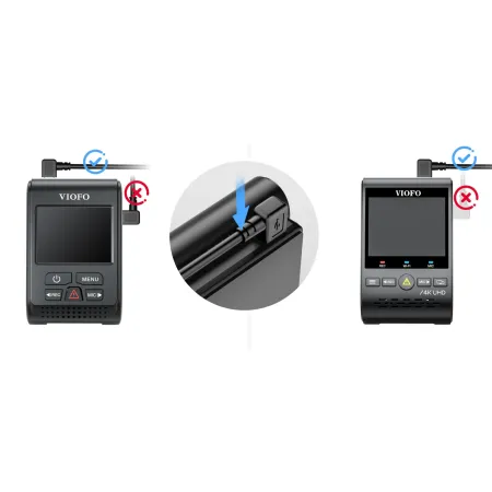 VIOFO HK3 MiniUSB – Zasilacz Hardwire 12–24V